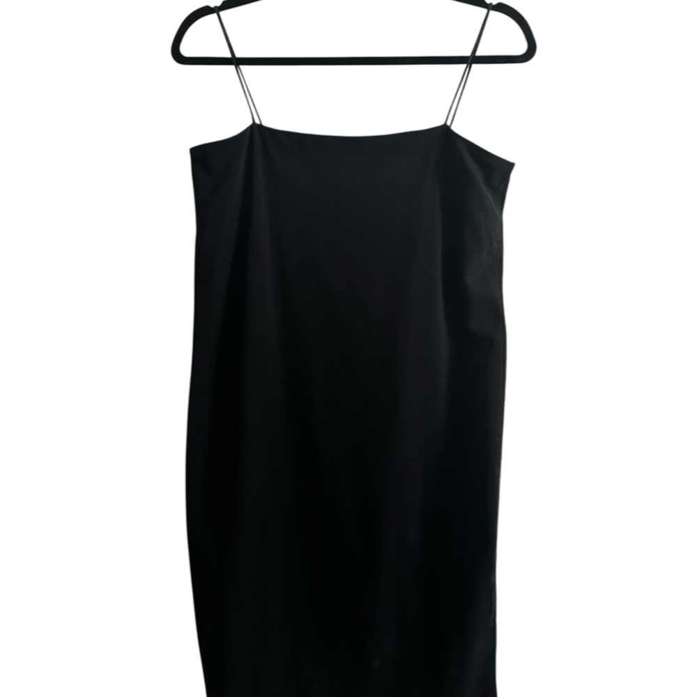 Balenciaga Black Slip Dress